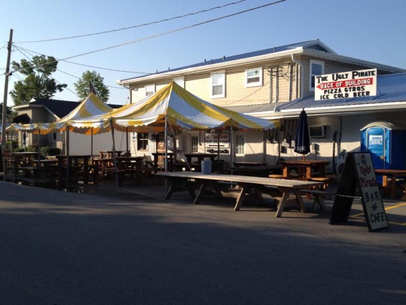 Outdoor seating area